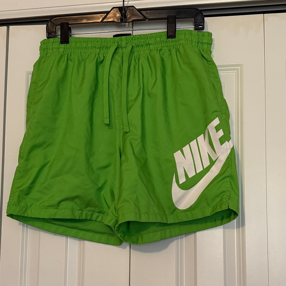 Nike Green Swim Trunks